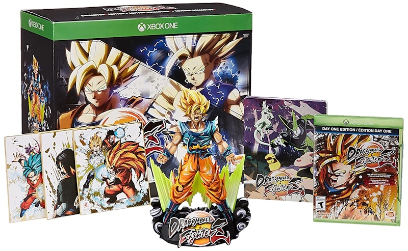 Bandai Xbox Dragon Ball FighterZ Collectorz Edition Video Game Bundle