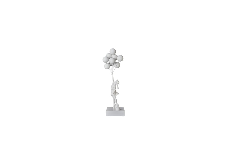 Banksy Balloon Girl Figure White