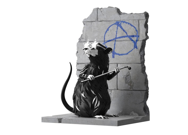 Banksy x Brandalised x Mighty Jaxx Anarchy Rat Figure
