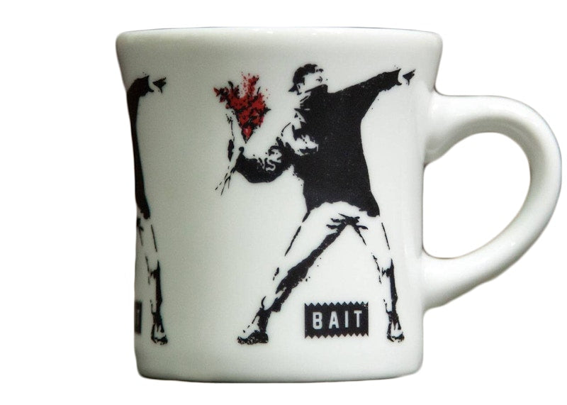 Banksy x Medicom x Bait Flower Bomber Mug