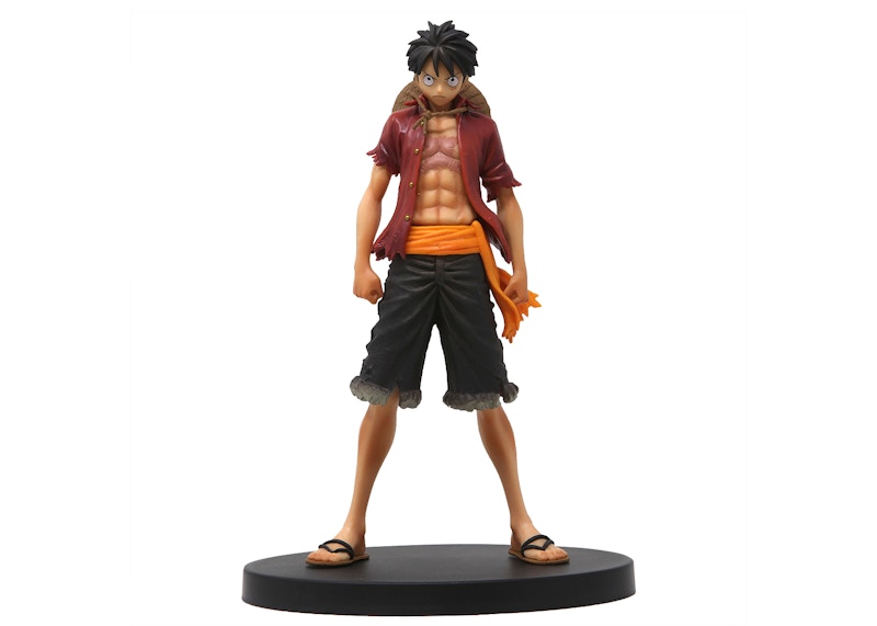 Banpresto DXF One Piece Stampede The Grandline Men Volume 1 Monkey D. Luffy Figure Red