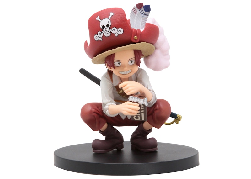 Banpresto DXF One Piece The Grandline Children Wano Kuni Volume 1 Shanks Figure Red
