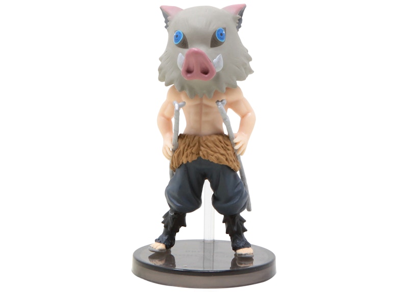 Banpresto Demon Slayer Kimetsu No Yaiba World 4 Inosuke Hashibira Figure Gray