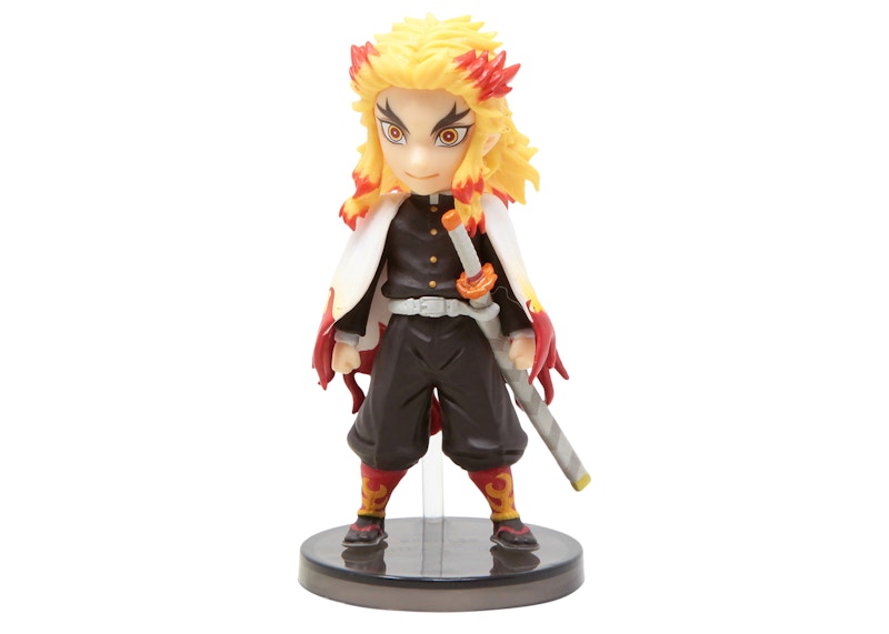 Banpresto Demon Slayer Kimetsu No Yaiba World 5 Kyojuro Rengoku Figure Yellow