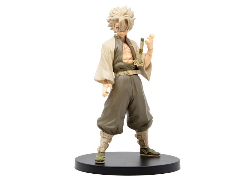 Banpresto Demon Slayer Kimetsu no Yaiba Figure Vol. 15 Sanemi Shinazugawa Figure Olive
