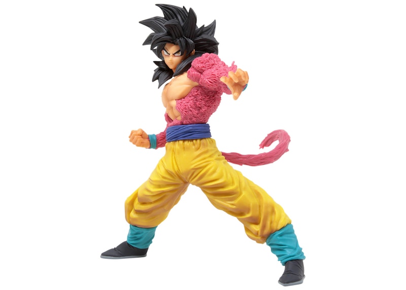 Banpresto Dragon Ball GT Full Scratch The Super Saiyan 4 Son Goku Figure Red & Yellow