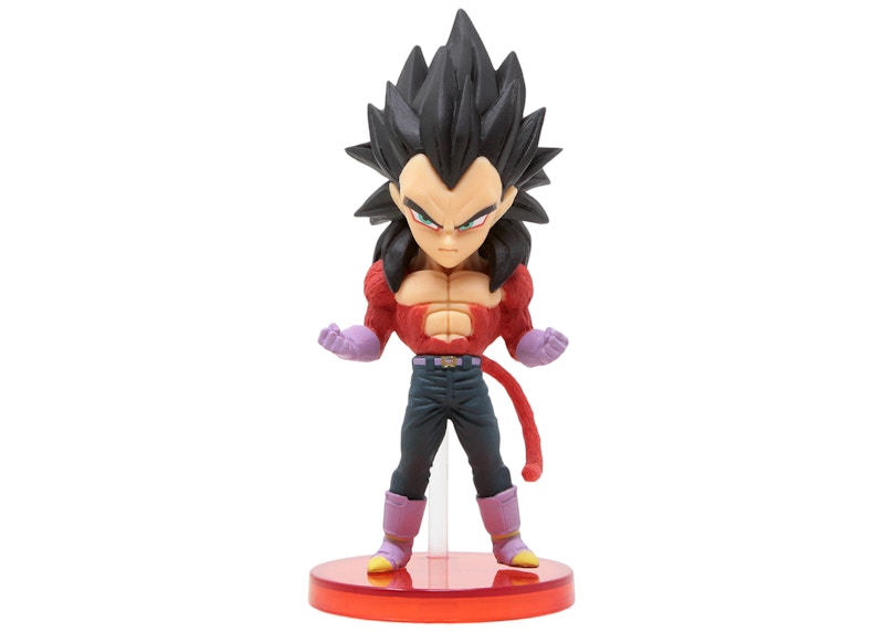 Banpresto Dragon Ball GT World Volume 1 005 Super Saiyan 4 Vegeta Figure Figure Red