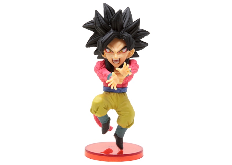 Banpresto Dragon Ball GT World Volume 4 022 Super Saiyan 4 Son Goku Figure Red