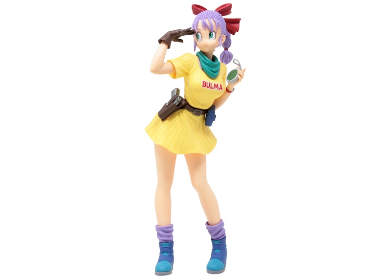 Banpresto Dragon Ball Glitter And Glamours Bulma III Version B Figure Yellow