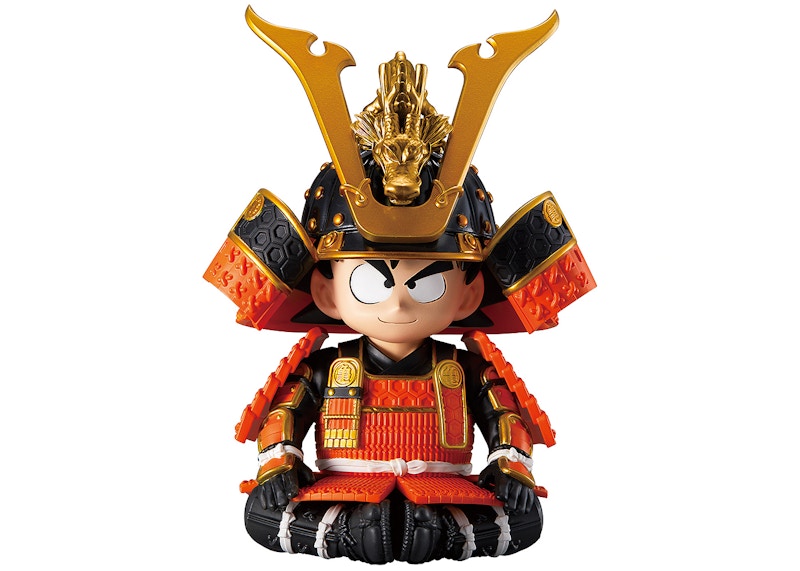 Banpresto Dragon Ball Japanese Armor And Helmet Son Goku Version A Re-Run Figure Red