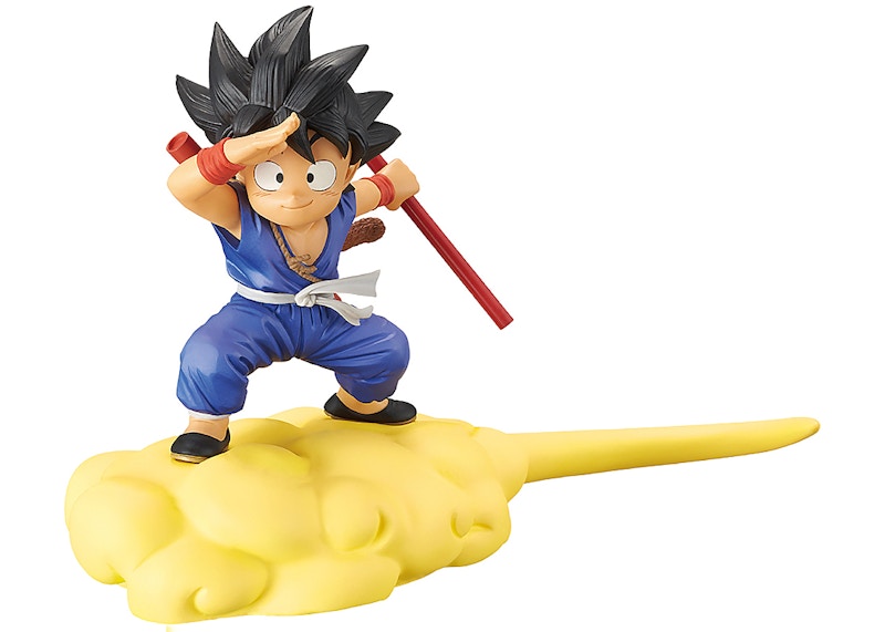 Banpresto Dragon Ball Kid Goku And Flying Nimbus Version B Figure Blue