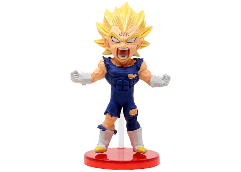 Banpresto Dragon Ball Legends Collab World Volume 2 08 Majin Vegeta Figure Blue