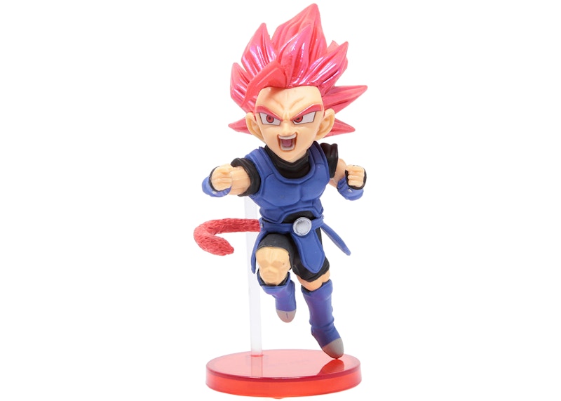 Banpresto Dragon Ball Legends Collab World Volume 3 13 Super Saiyan God Shallot Figure Red