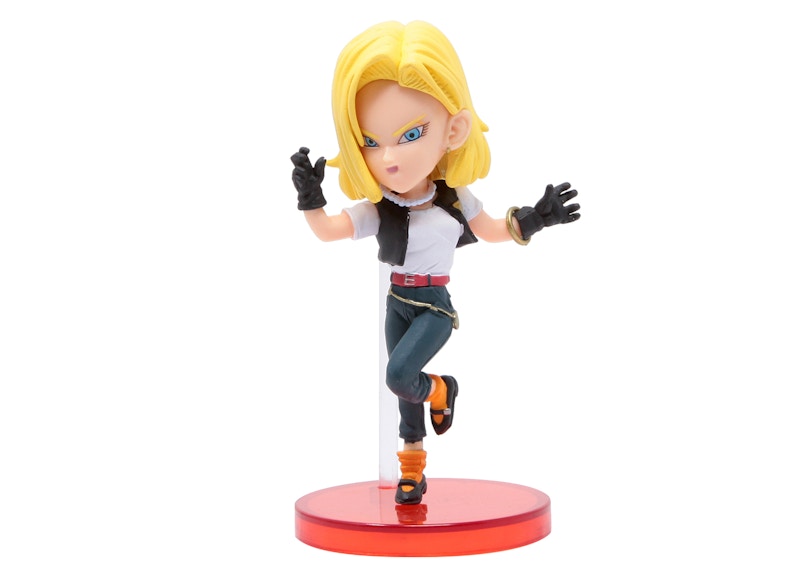 Banpresto Dragon Ball Legends Collab World Volume 3 18 Android 18 Figure Yellow