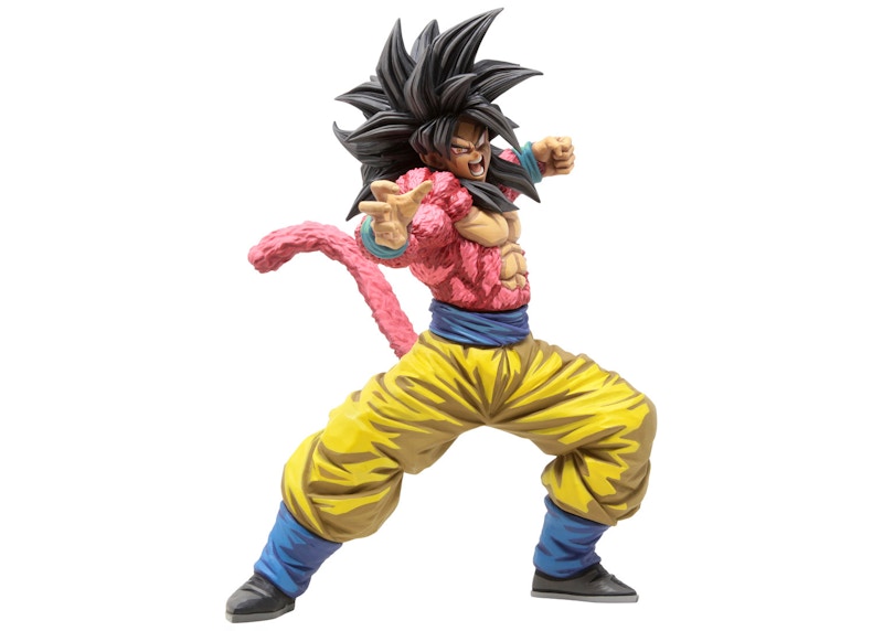 Banpresto Dragon Ball Super Banpresto World Colosseum 3 Super Master Stars Piece The Super Saiyan 4 Son Goku Manga Dimensions Figure Red