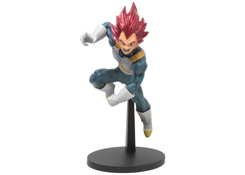Banpresto Dragon Ball Super Blood Of Saiyans Special Version 7 Super Saiyan God Vegeta Figure Pink