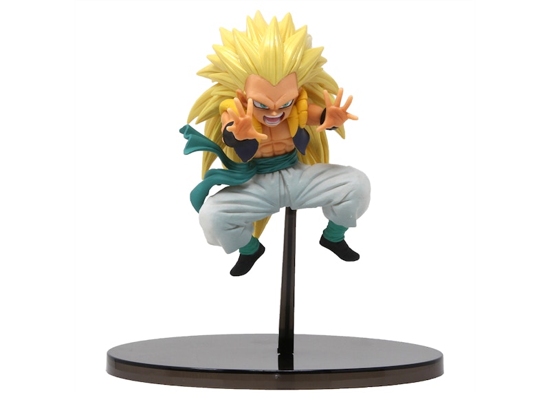 Banpresto Dragon Ball Super Chosenshi Retsuden Volume 2 B Super Saiyan 3 Gotenks Figure Yellow