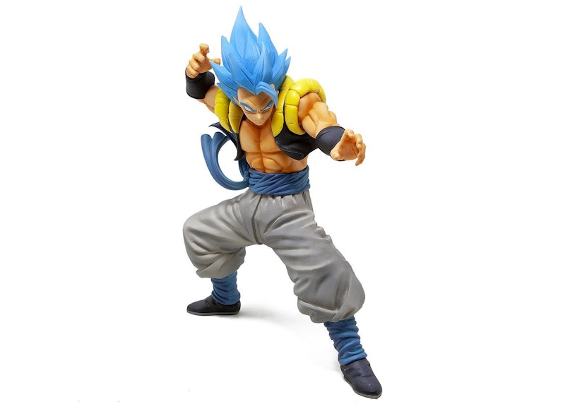 Banpresto Dragon Ball Super Masterlise Super Saiyan Blue Gogeta Figure Blue
