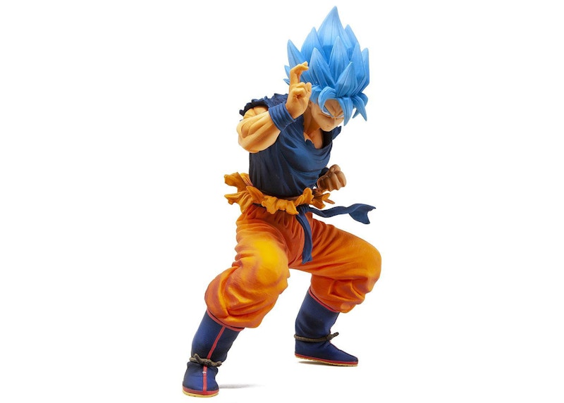 Banpresto Dragon Ball Super Masterlise Super Saiyan God Super Saiyan Son Goku Figure Orange