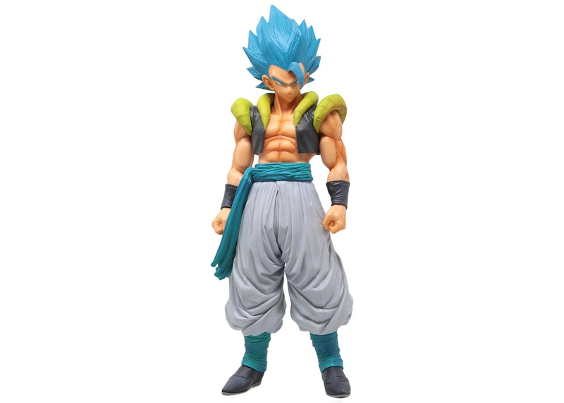 Banpresto Dragon Ball Super Super Master Stars Piece The Gogeta The Brush Super Saiyan Blue Figure Blue