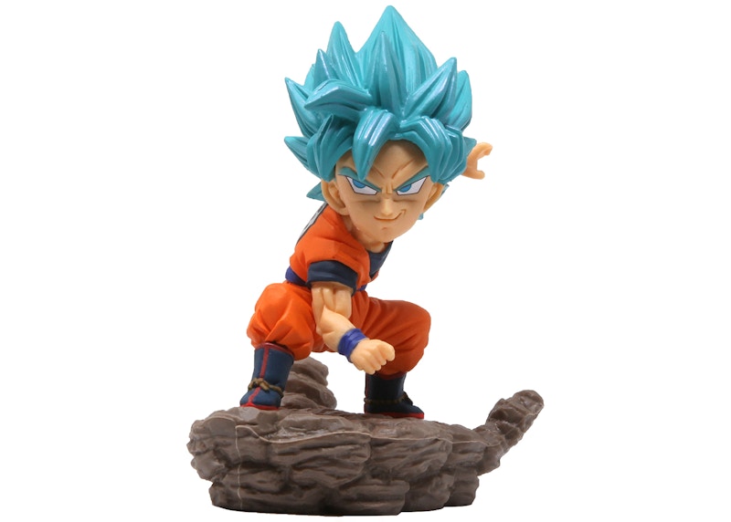 Banpresto Dragon Ball Super World Collectable Diorama Volume 3 11 Super Saiyan Blue Goku Figure Blue