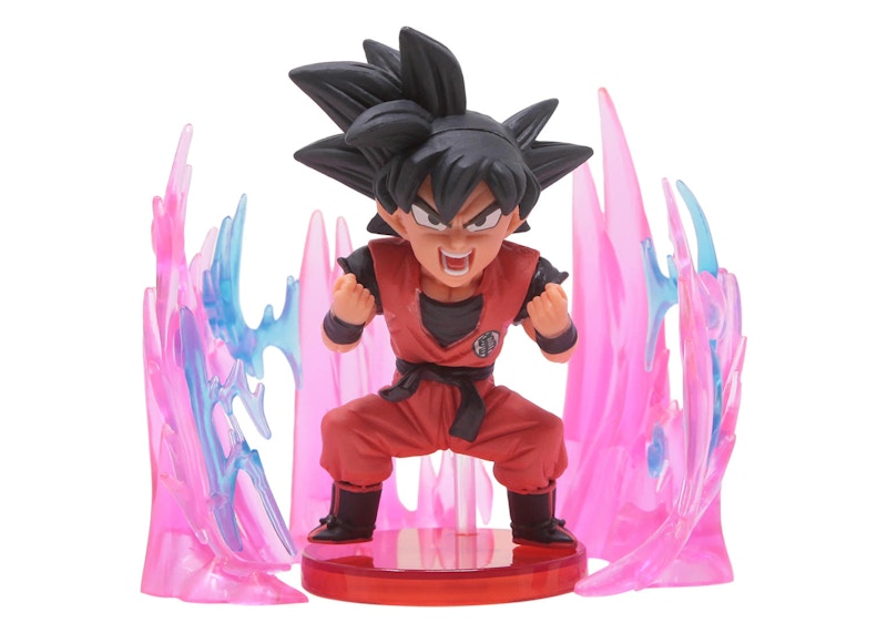 Banpresto Dragon Ball Super World Plus Effect 01 Son Goku Figure Orange & Pink
