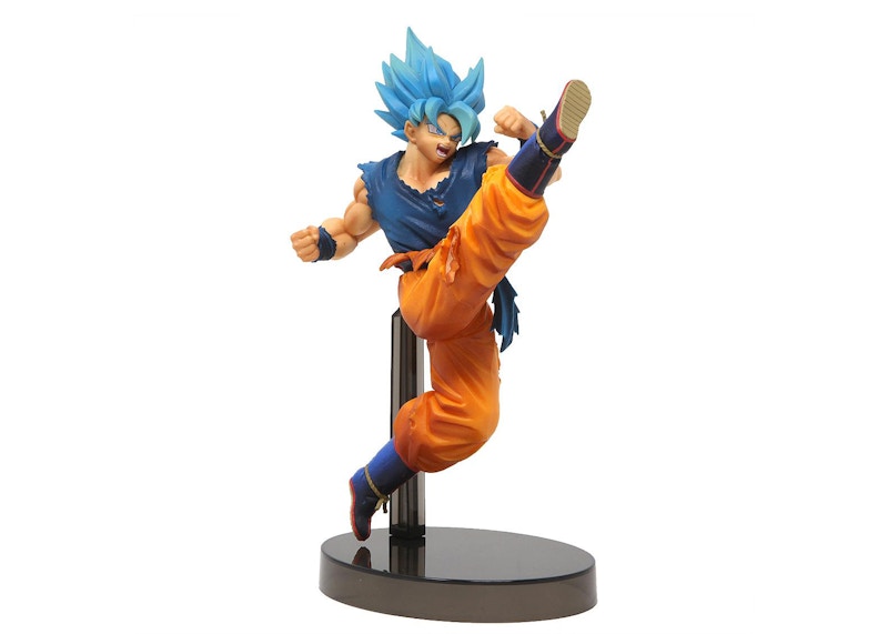 Banpresto Dragon Ball Super Z-Battle God Blue Son Goku Figure Blue