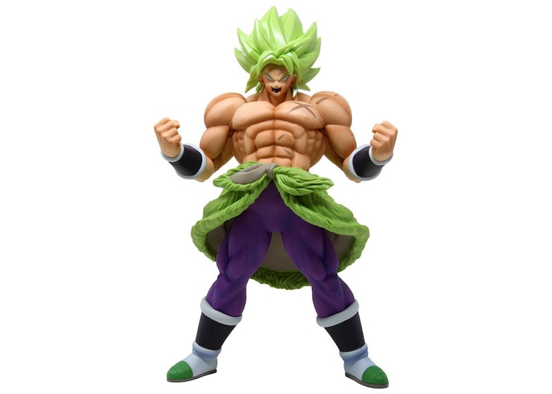 Banpresto Dragon Ball Super the Movie Chokoku Buyuden Super Saiyan Broly Full Power Figure Green