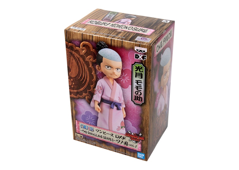 Banpresto Dxf One Piece The Grandline Series Wano Kuni Vol. 1 Kozuki Momonosuke Figure Pink
