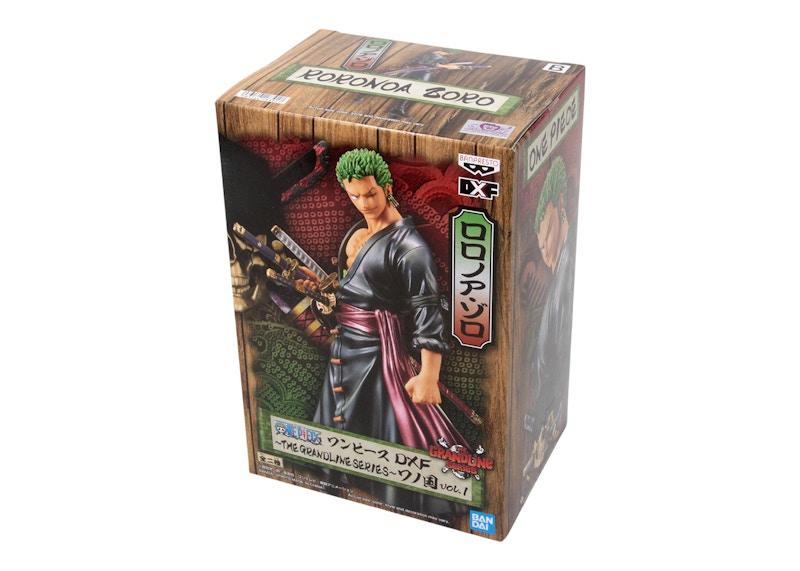 Banpresto Dxf One Piece The Grandline Series Wano Kuni Vol. 1 Roronoa Zoro Figure Black