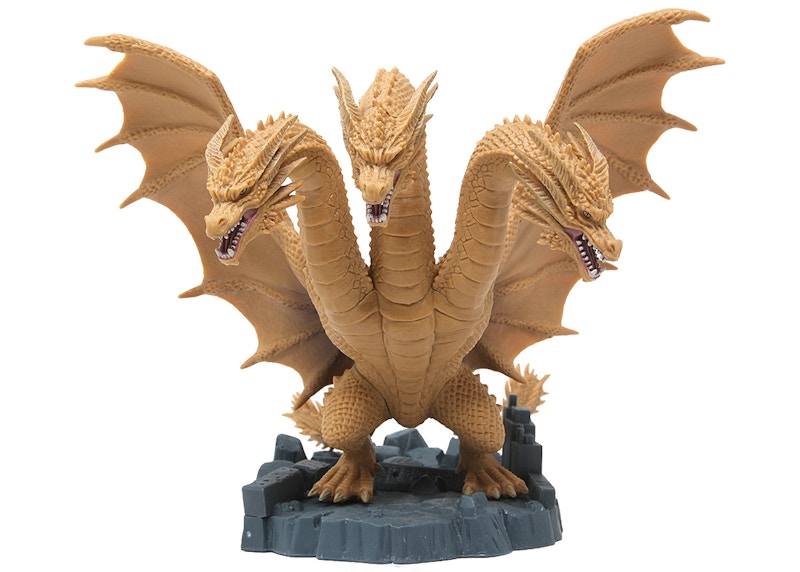 Banpresto Godzilla King Of The Monsters Deformation King King Ghidorah 2019 Figure Gold