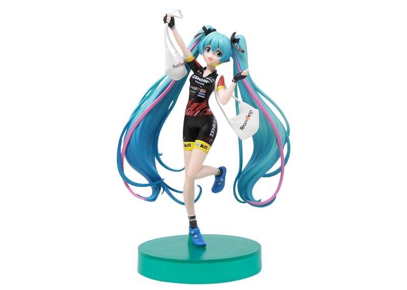 Banpresto Hatsune Miku Racing Version Espresto Est Print And Hair Racing Miku 2019 Teamukyo Figure Blue