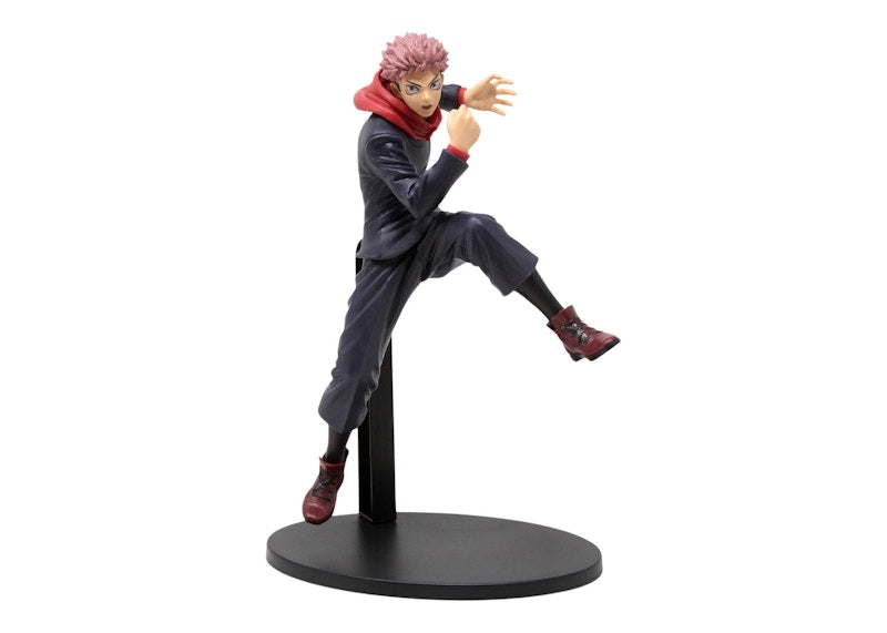 Banpresto Jujutsu Kaisen King Of Artist Yuji Itadori Figure Navy