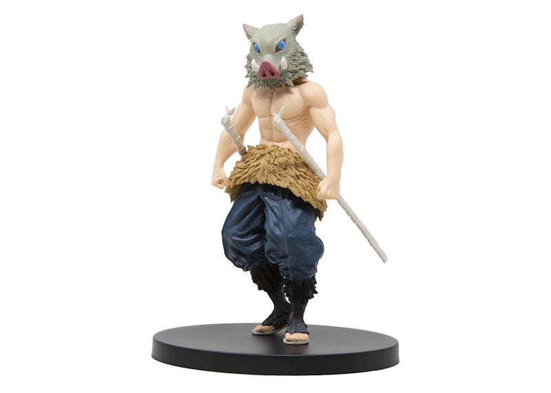 Banpresto Kimetsu No Yaiba Volume 4 B Inosuke Hashibira Figure Re-Run Figure Tan