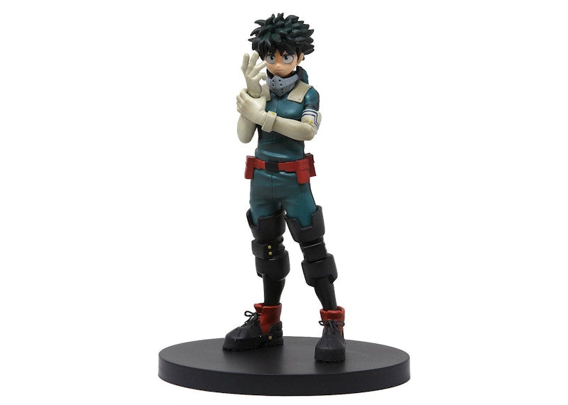 Banpresto My Hero Academia Age of Heroes Volume 2 Izuku Midoriya Deku Figure Green
