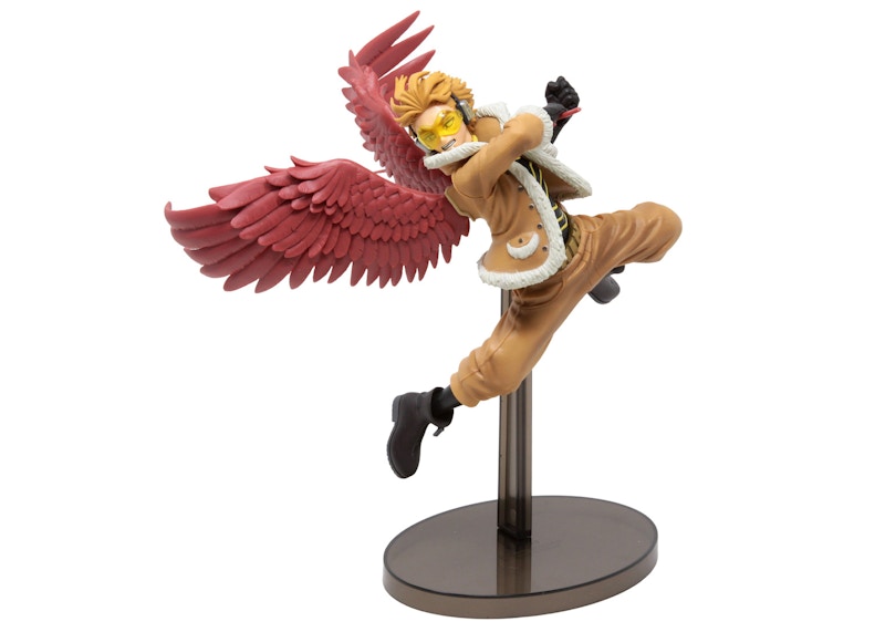 Banpresto My Hero Academia The Amazing Heroes Volume 12 Hawks Figure Tan & Red