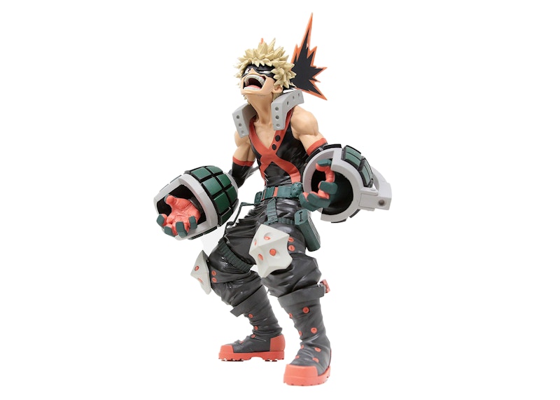 Banpresto My Hero Academia World Colosseum Modeling Academy Super Master Stars Piece The Katsuki Bakugo The Anime Figure Green