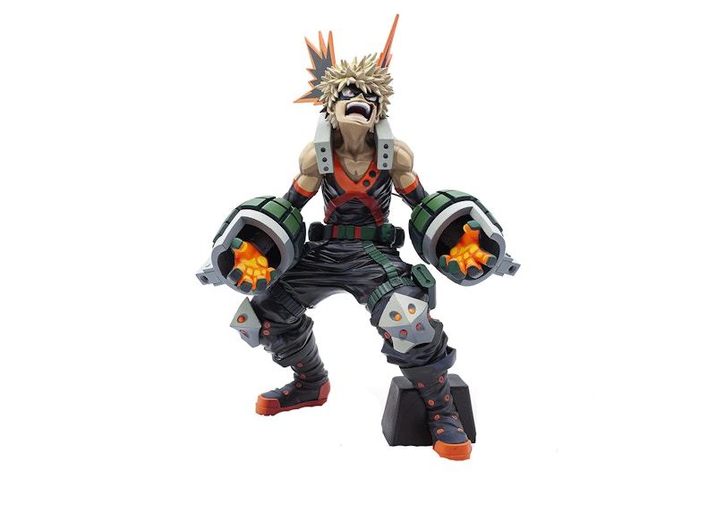 Banpresto My Hero Academia World Colosseum Modeling Academy Super Master Stars Piece The Katsuki Bakugo Two Dimensions Figure Green