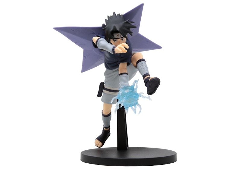 Banpresto Naruto Vibration Stars Sasuke Uchiha Figure Purple