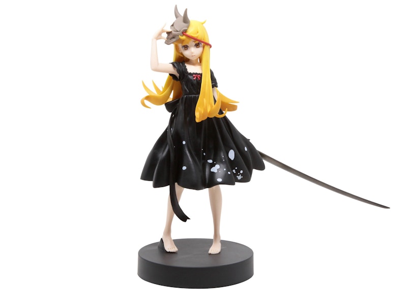 Banpresto Nisio Isin Daijiten Exq Figure Shinobu Oshino Special Color Version Figure Black