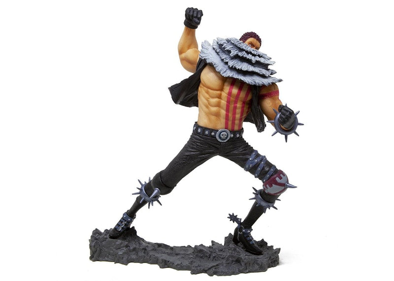 Banpresto One Piece Charlotte Katakuri 20th Anniversary Figure Gray