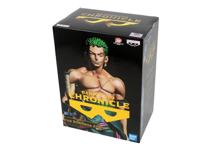 Banpresto One Piece Chronicle Master Stars Piece The Roronoa Zoro Figure Teal