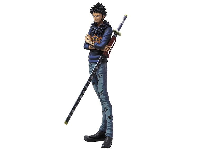 Banpresto One Piece Grandista Manga Dimensions Trafalgar Law Figure Blue