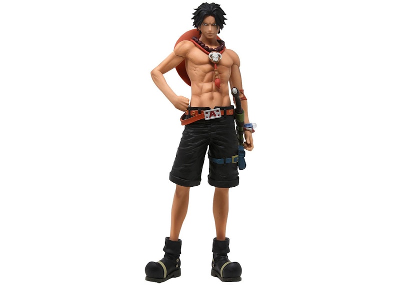 Banpresto One Piece Grandista The Grandline Men Portgas D. Ace Figure Tan