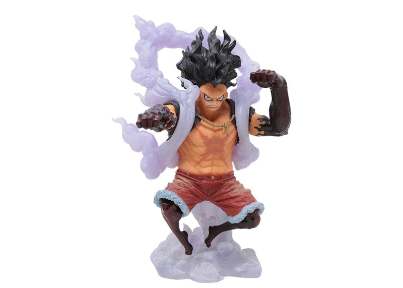 Banpresto One Piece King of Artist The Monkey D. Luffy Gear 4 Special Version B Figure Tan & White