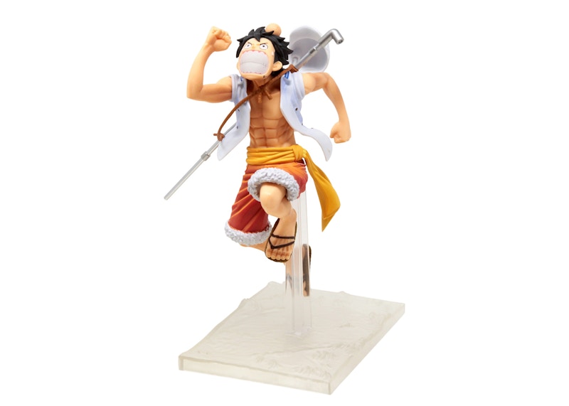 Banpresto One Piece Magazine A Piece Of Dream No. 1 Special Monkey D. Luffy Figure White