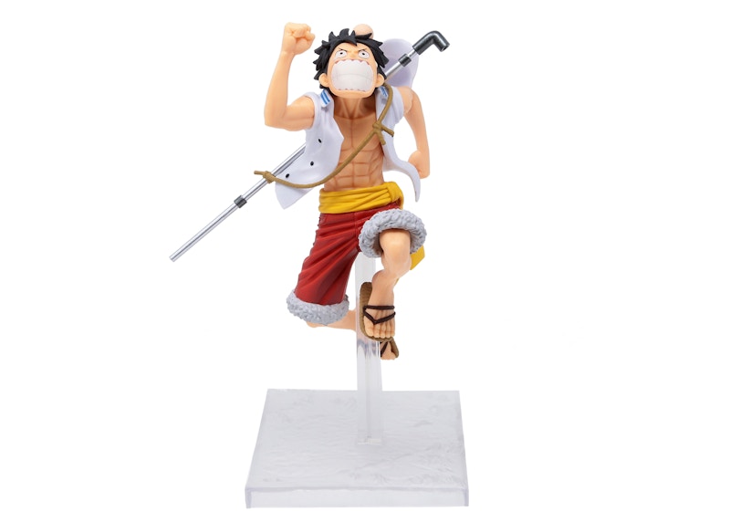 Banpresto One Piece Magazine A Piece Of Dream No. 1 Volume 3 Monkey D. Luffy Figure White