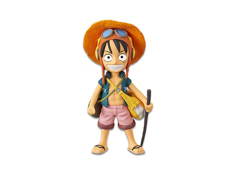 Banpresto One Piece World Collectable Treasure Rally Vol. 1 Monkey D. Luffy Figure Orange