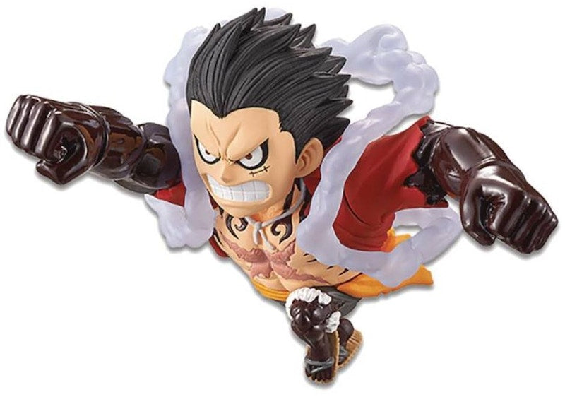 Banpresto One Piece World Collectable Treasure Rally Vol. 1 Monkey D. Luffy Gear 4 Figure Red