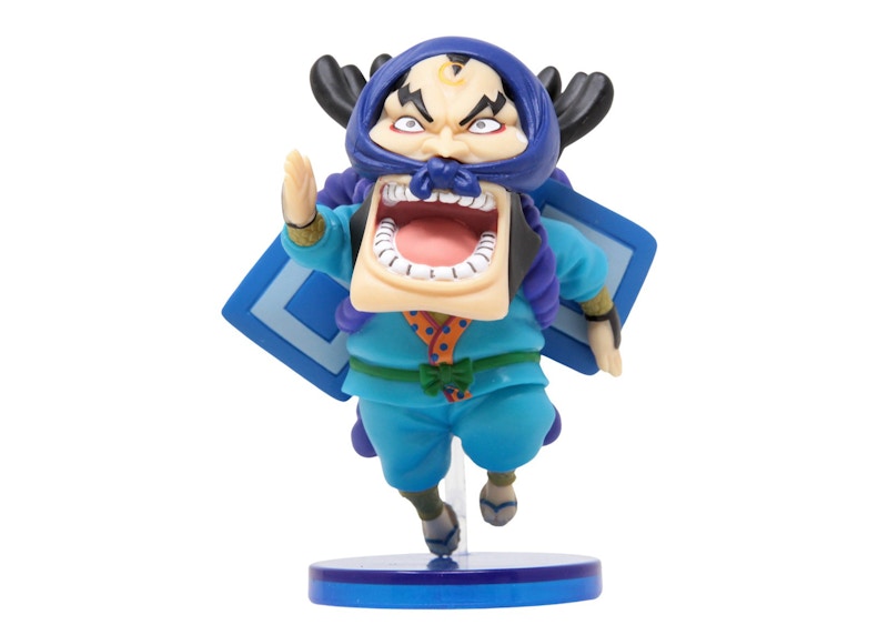 Banpresto One Piece World Collectable Wanokuni Vol. 5 28 Raizo Figure Blue